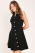 fifth-avenue-black-woven-mini-dress-flying-tomato-sophias-style-5