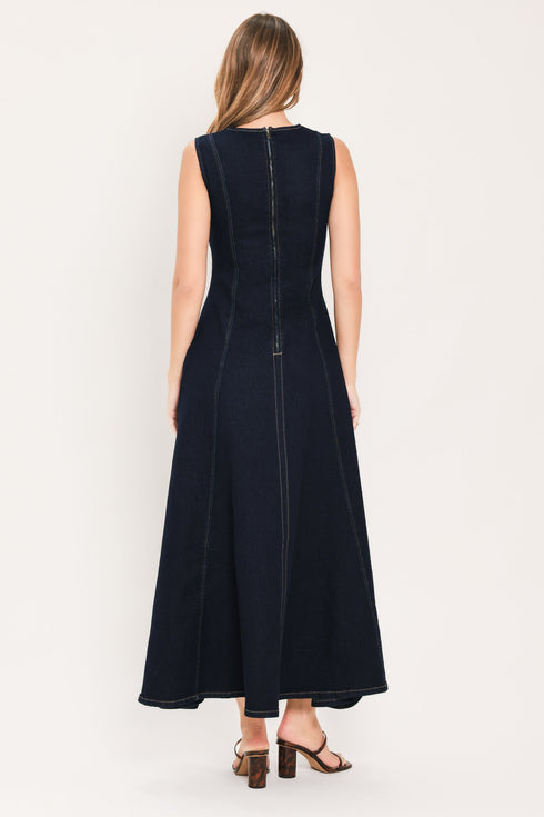 midnight-golden-secret-denim-maxi-dress-flying-tomato-sophias-style-6