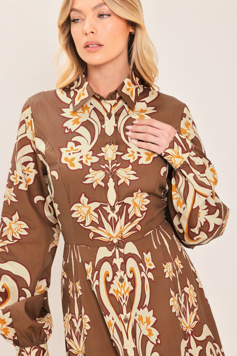 amber-medallion-woven-shirt-maxi-dress-flying-tomato-sophias-style-2
