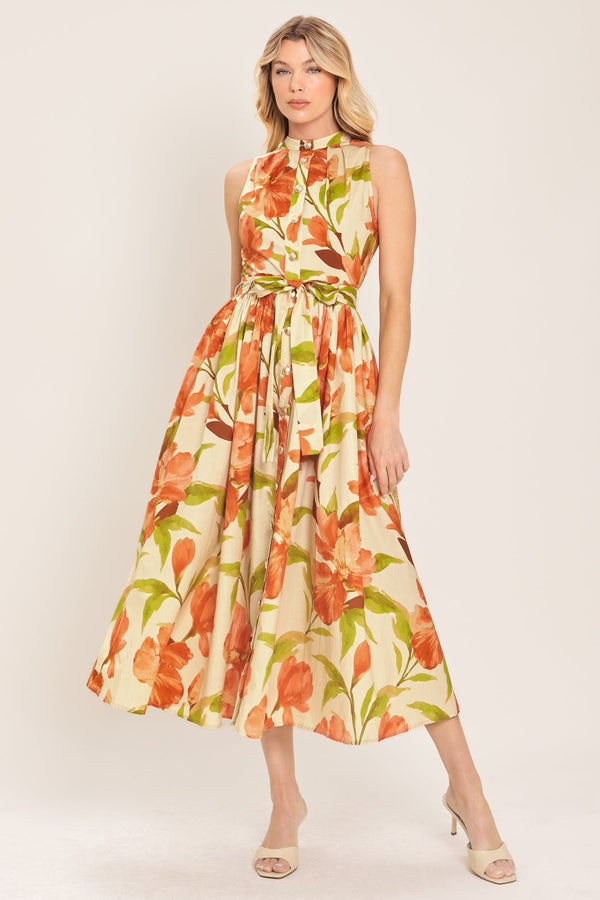 apricot-sunset-woven-midi-dress-1-flying-tomato-sophias-styleDRESSES-1