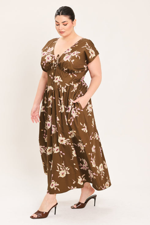 brown-daisy-woven-midi-dress-flying-tomato-sophias-style-10