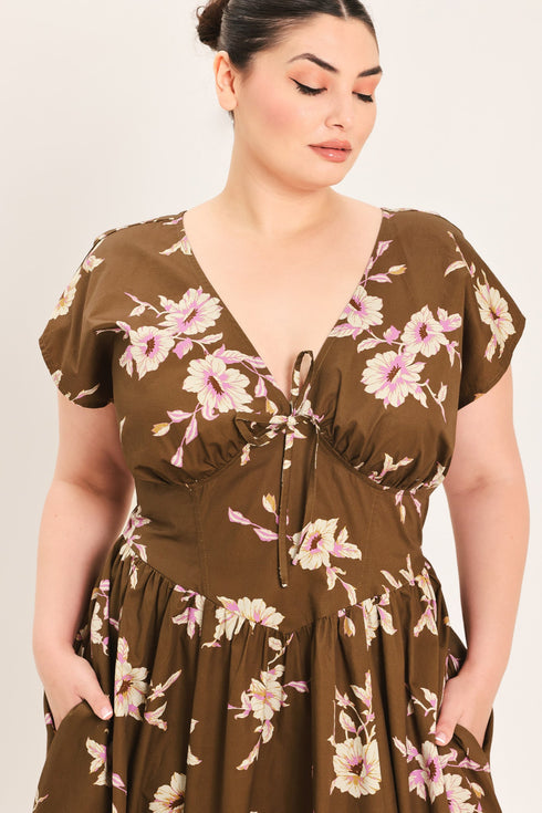 brown-daisy-woven-midi-dress-flying-tomato-sophias-style-11