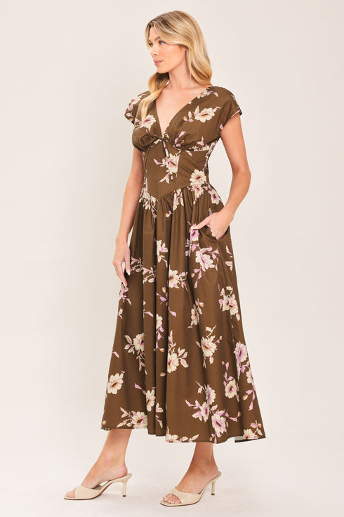 brown-daisy-woven-midi-dress-flying-tomato-sophias-style-5