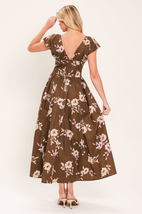 brown-daisy-woven-midi-dress-flying-tomato-sophias-style-6
