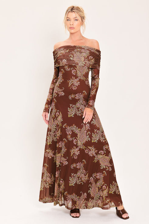 burnt-sienna-serenade-power-mesh-maxi-maxi-dress-flying-tomato-sophias-style-3