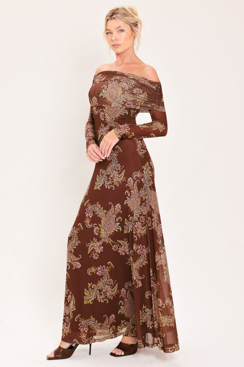 burnt-sienna-serenade-power-mesh-maxi-maxi-dress-flying-tomato-sophias-style-5