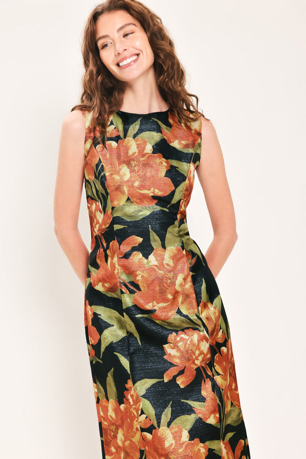 starry-noir-black-metallic-textured-column-dress-flying-tomato-sophias-styleDRESSES-1