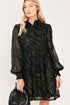 gilded-noir-black-gold-metallic-button-down-mini-dress-flying-tomato-sophias-style-4