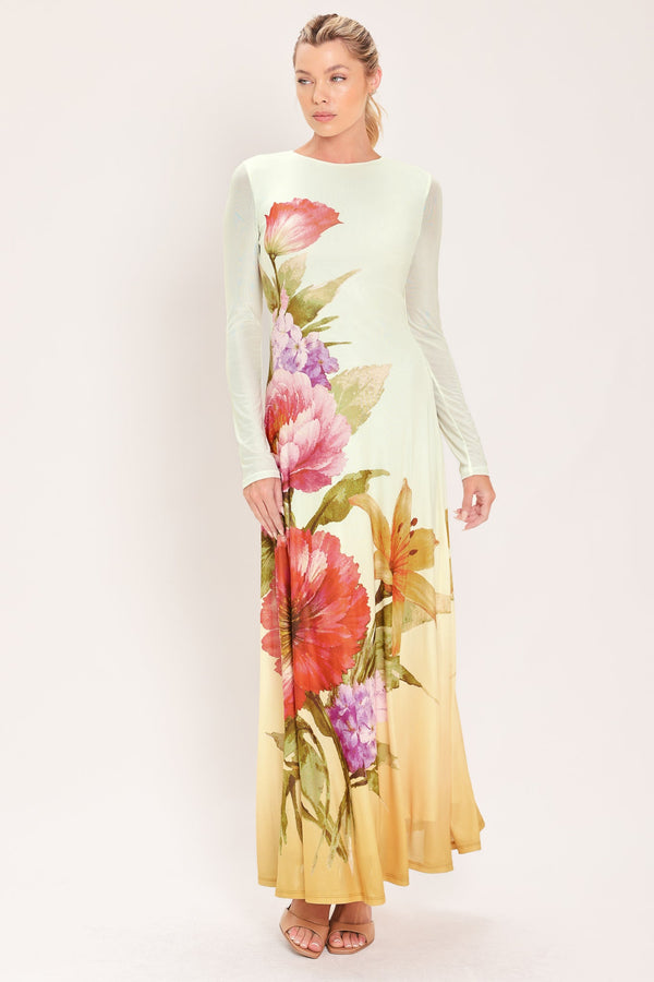 pastel-botanic-splendor-power-mesh-maxi-dress-flying-tomato-sophias-styleDRESSES-1