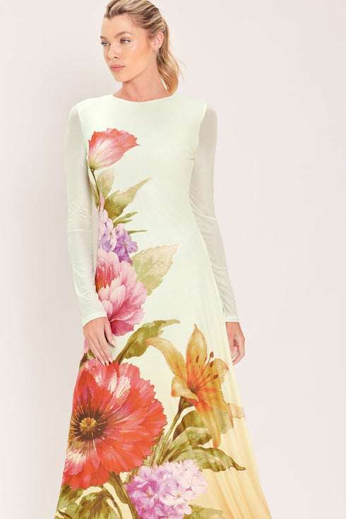 pastel-botanic-splendor-power-mesh-maxi-dress-flying-tomato-sophias-style-4