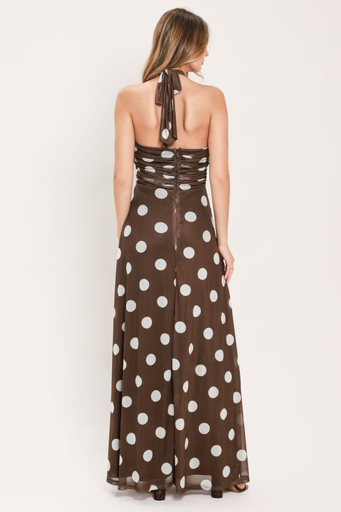 polka-kisses-halter-power-mesh-maxi-dress-flying-tomato-sophias-style-6