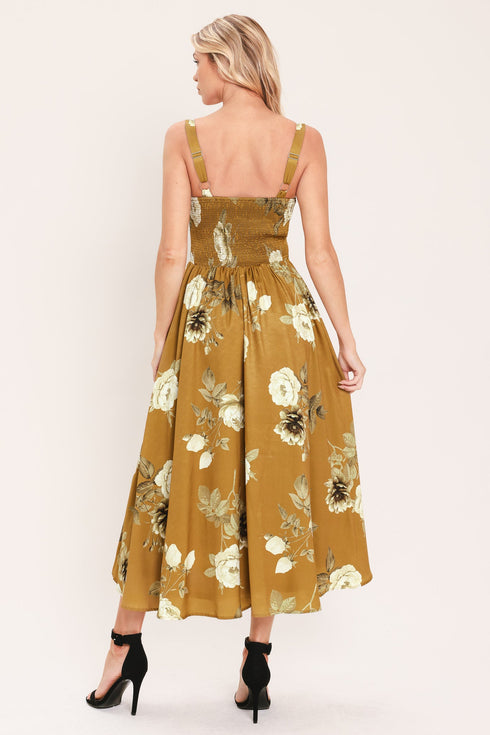 mustard-rosette-melody-woven-midi-dress-flying-tomato-sophias-style-6
