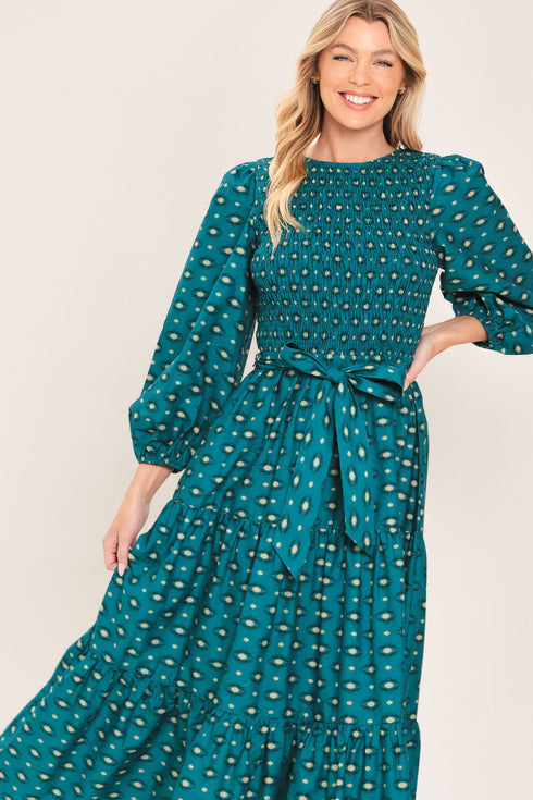 ocean-dot-ruffle-woven-midi-dress-flying-tomato-sophias-style-2