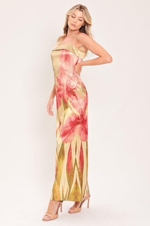 rose-garden-gleam-woven-column-maxi-dress-flying-tomato-sophias-style-5
