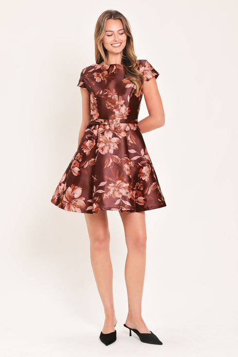 mahogany-floral-kiss-woven-mini-dress-flying-tomato-sophias-style-2