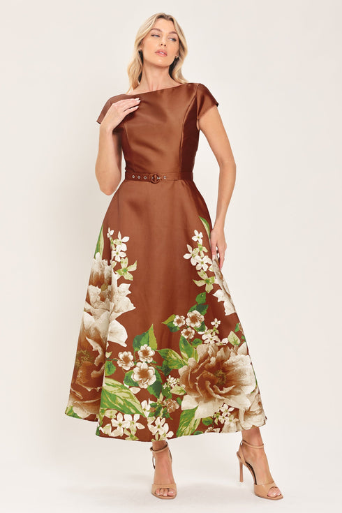 rust-reverie-rust-printed-belted-circle-skirt-midi-dress-flying-tomato-sophias-styleDRESSES-1