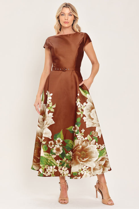 rust-reverie-rust-printed-belted-circle-skirt-midi-dress-flying-tomato-sophias-style-4