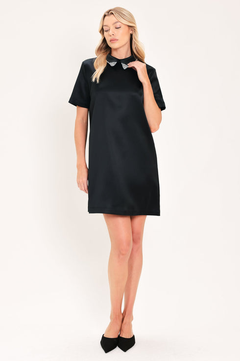 onyx-collar-glow-woven-mini-dress-flying-tomato-sophias-style-3