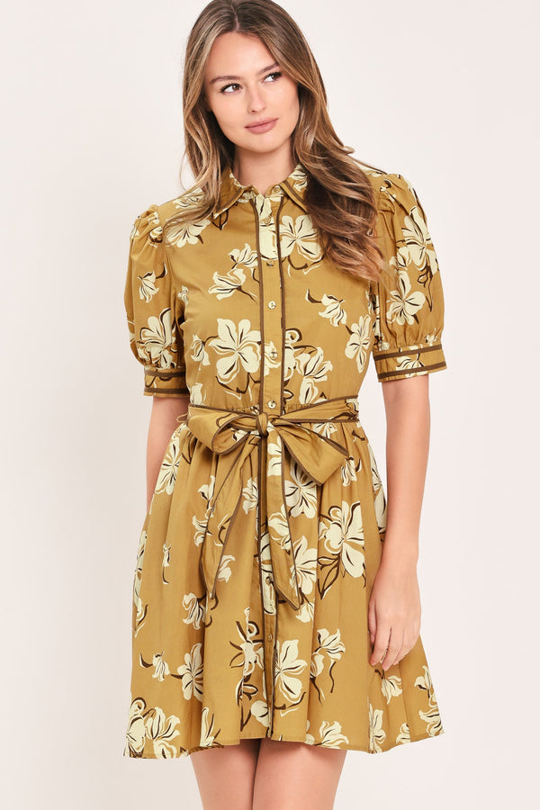sunwarm-floral-charm-woven-mini-shirt-dress-flying-tomato-sophias-styleDRESSES-1