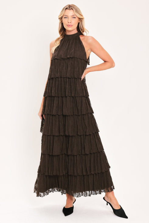 deep-brown-lace-drift-halter-woven-maxi-dress-flying-tomato-sophias-styleDRESSES-1