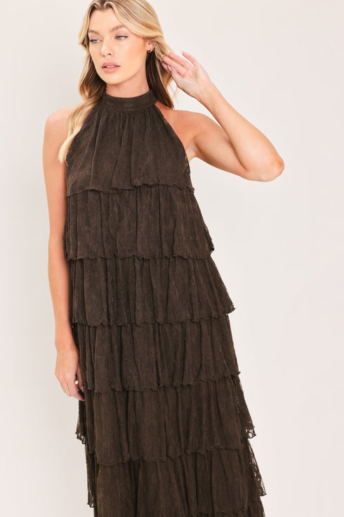 deep-brown-lace-drift-halter-woven-maxi-dress-flying-tomato-sophias-style-4