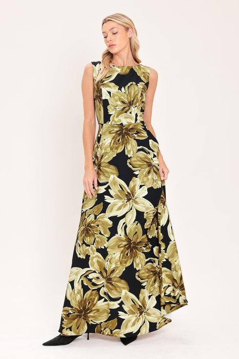 antique-gold-bloom-woven-maxi-dress-flying-tomato-sophias-style-3