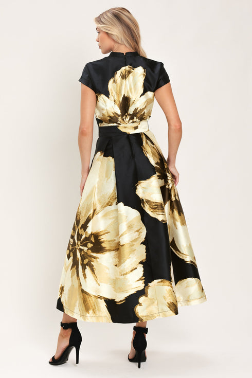 noir-charm-black-printed-belted-full-skirt-midi-dress-flying-tomato-sophias-style-6