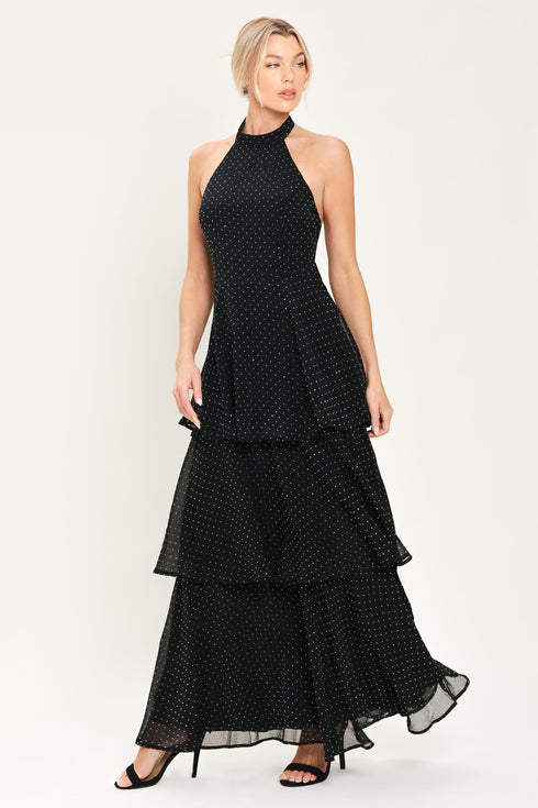 midnight-spark-black-embellished-halter-layered-maxi-dress-flying-tomato-sophias-style-3