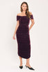 plum-embrace-plum-velvet-off-shoulder-ruched-midi-dress-flying-tomato-sophias-style-3