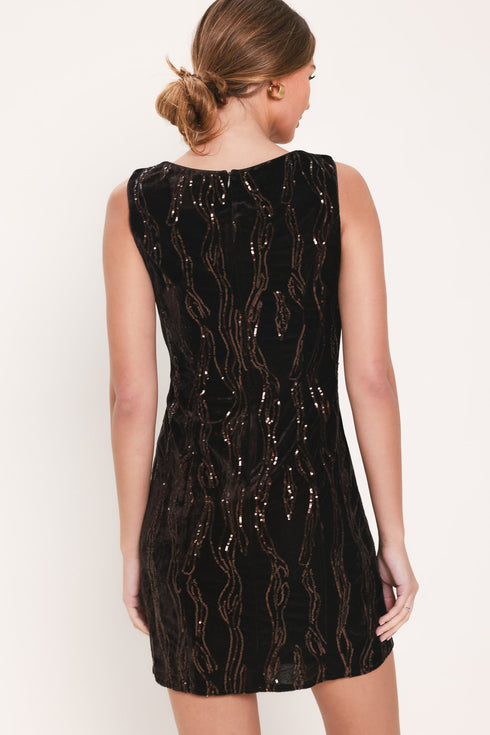 cocoa-glitz-dark-brown-sequin-velvet-mini-dress-flying-tomato-sophias-style-7