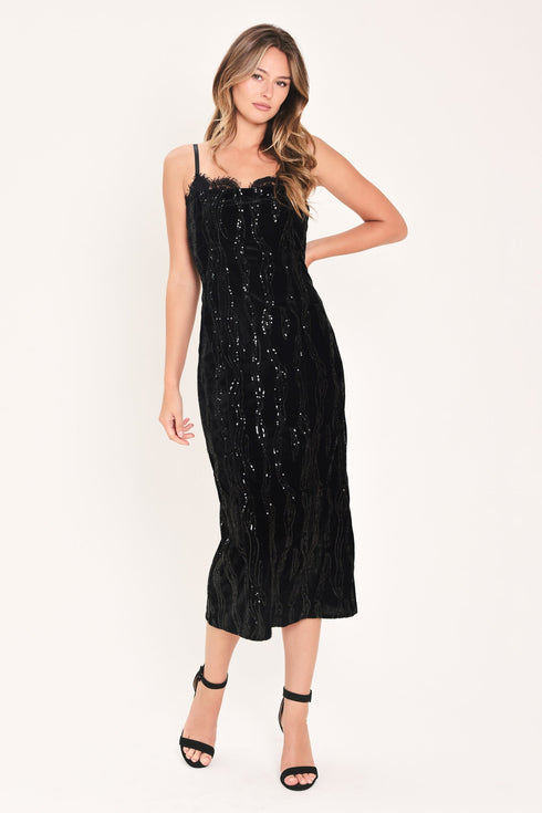 velvet-obsession-black-sequin-sweetheart-midi-dress-flying-tomato-sophias-style-3