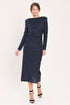 navy-veil-navy-metallic-burnout-velvet-ruched-midi-dress-flying-tomato-sophias-style-4