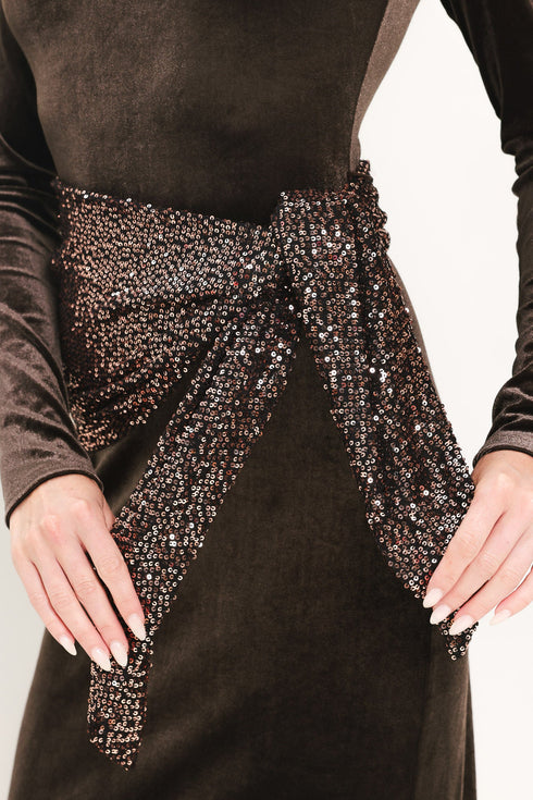 espresso-evening-velvet-sequin-scarf-midi-dress-flying-tomato-sophias-style-6
