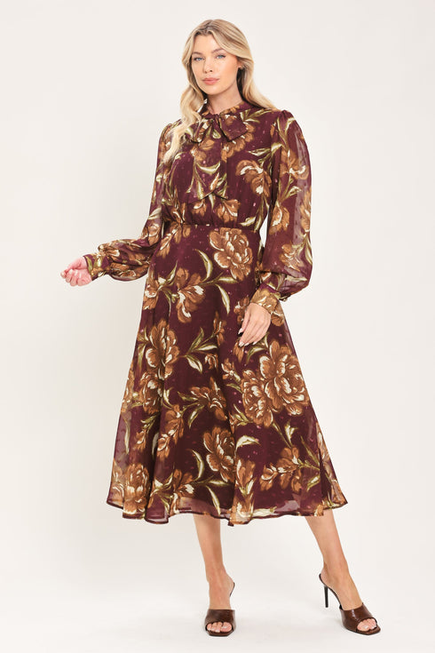 merlot-moment-burgundy-textured-tie-neck-midi-dress-flying-tomato-sophias-style-3