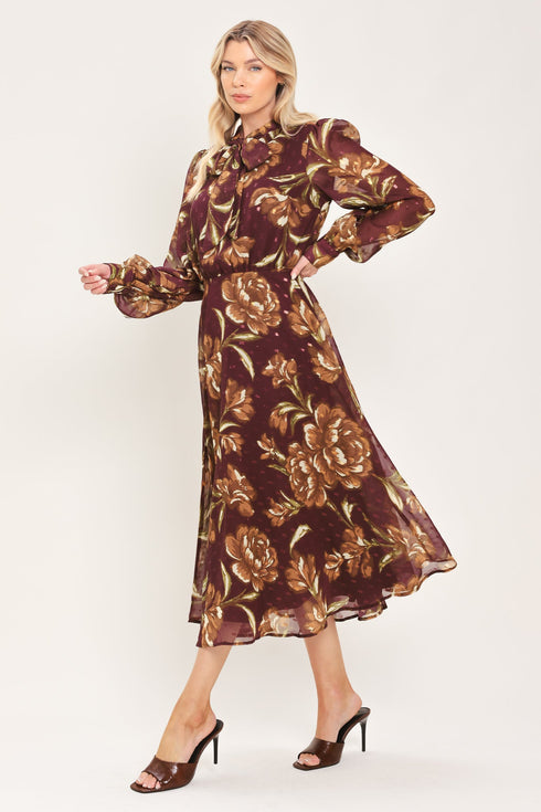 merlot-moment-burgundy-textured-tie-neck-midi-dress-flying-tomato-sophias-style-5