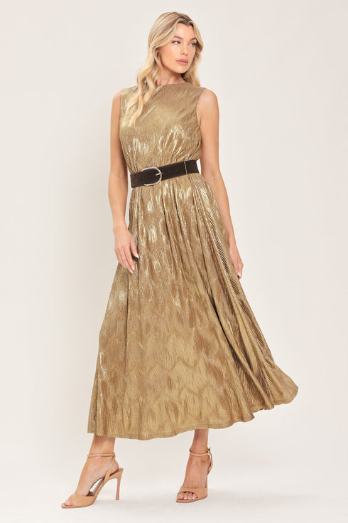 golden-glimmer-gold-foil-belted-midi-dress-flying-tomato-sophias-style-6