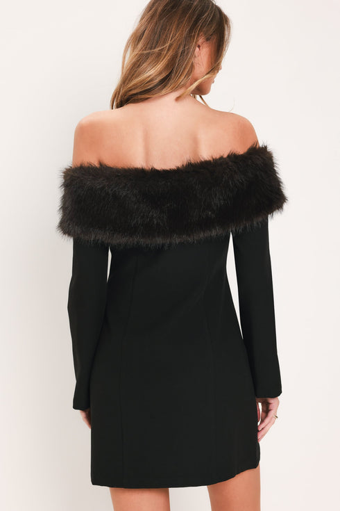 noir-frost-black-faux-fur-off-shoulder-mini-dress-flying-tomato-sophias-style-6