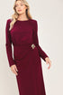 bordeaux-sculpt-burgundy-gathered-hardware-midi-dress-flying-tomato-sophias-style-2