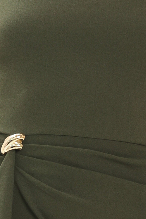 olive-attitude-dark-olive-funnel-neck-ruffle-mini-dress-flying-tomato-sophias-style-7