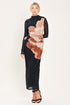 shadow-bloom-black-printed-mesh-shirred-midi-dress-flying-tomato-sophias-styleDRESSES-1