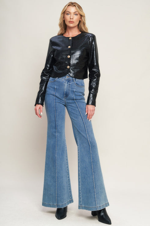 at-the-start-faux-leather-bolero-jacket-1 Flying Tomato - Sophia's Style-4