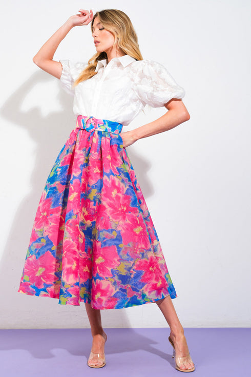 sweet-vision-woven-midi-skirt Flying Tomato-Sophia's StyleSKIRTS-1