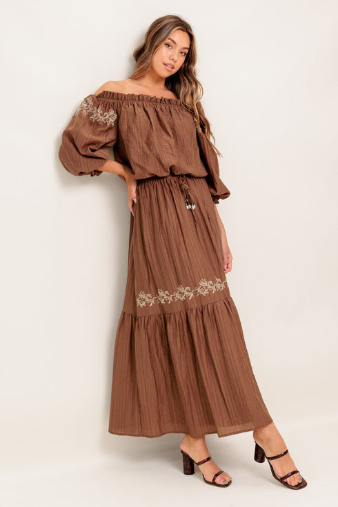 full-speed-ahead-brown-woven-maxi-skirt Flying Tomato-Sophia's Style-5