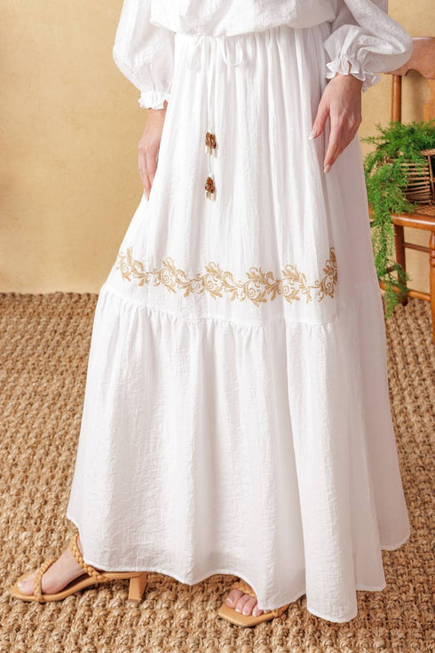 full-speed-ahead-woven-maxi-skirt Flying Tomato-Sophia's StyleSKIRTS-1