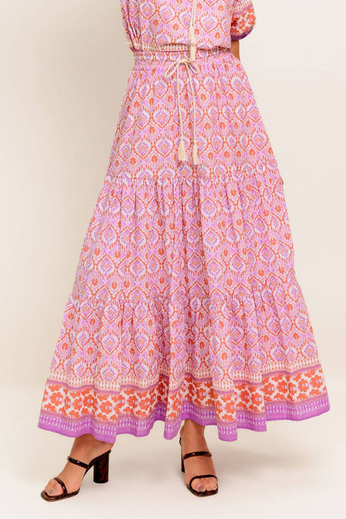 whispering-lavender-woven-maxi-skirt Flying Tomato-Sophia's Style-2