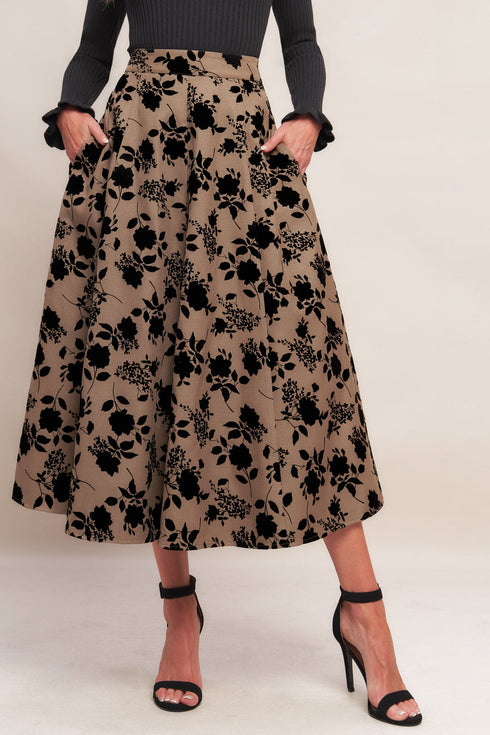 classic-bloom-look-woven-flocking-circle-skirt Sophia's Style-3