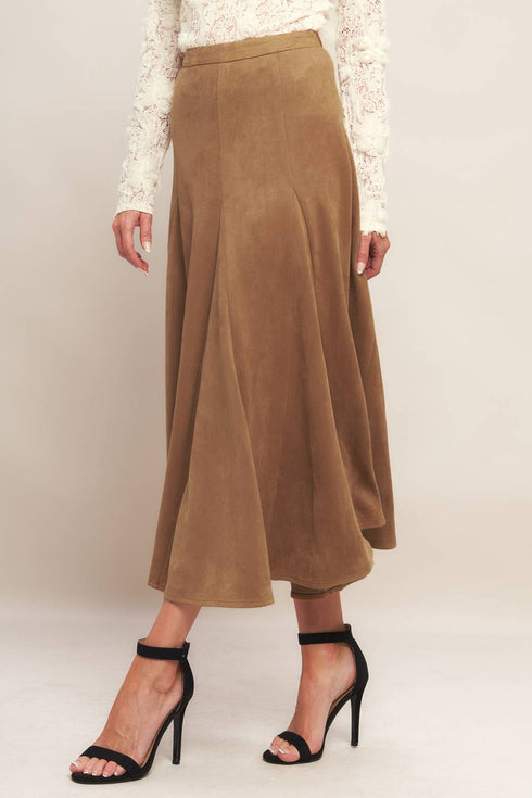 urban-chic-faux-suede-midi-skirt Sophia's Style-2