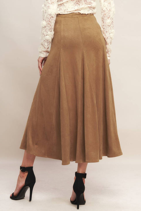 urban-chic-faux-suede-midi-skirt Sophia's Style-4