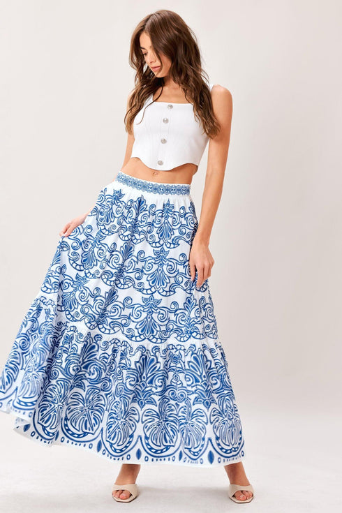 azure-ornate-woven-full-midi-skirt-flying-tomato-sophias-style-4