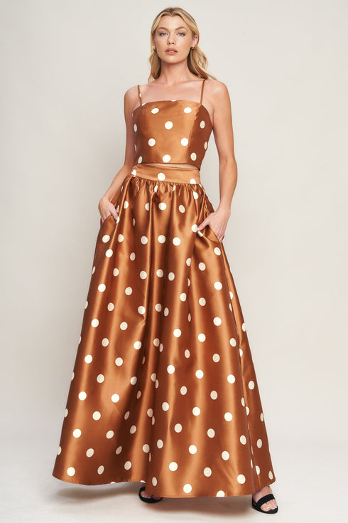 chic-polka-flow-woven-full-maxi-skirt-flying-tomato-Sophia's Style-6